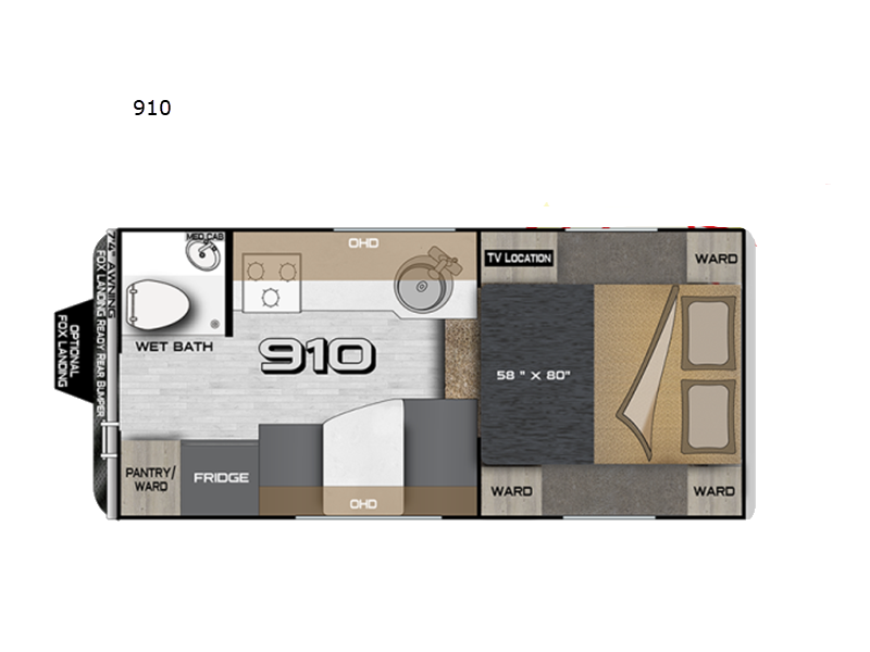 2026 Northwood Wolf Creek 910